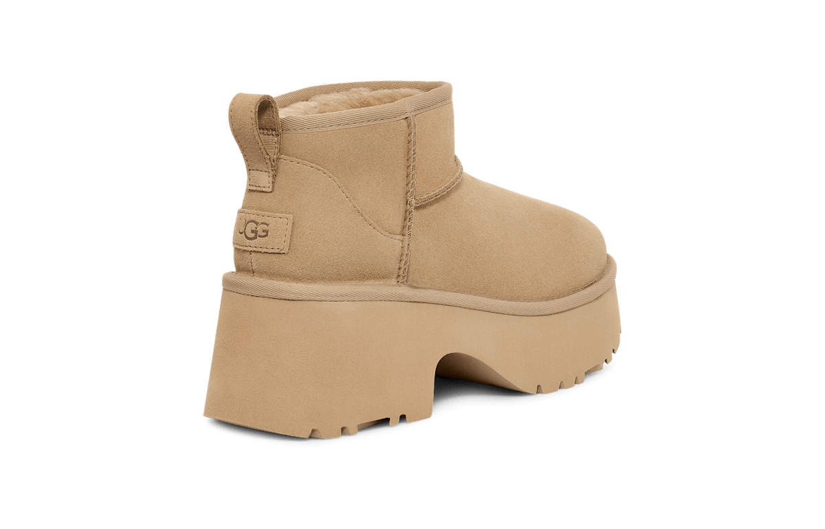 UGG® Classic Ultra Mini New Heights Boot 'Mustard Seed' 1158311-MDSD