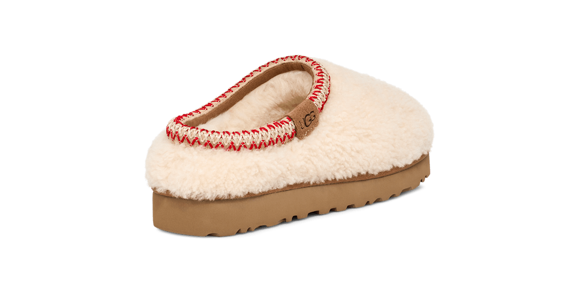 UGG Tasman Maxi Curly Slipper Natural (Women's) 1158356-NAT