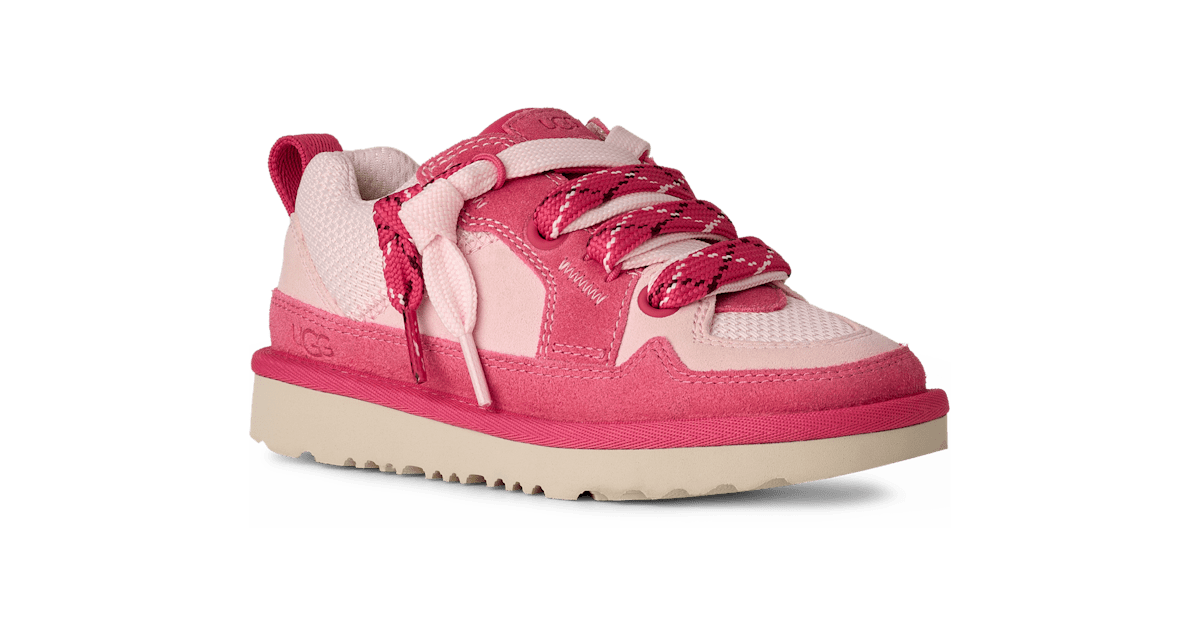 UGG® Lo Lowmel Sneaker Kids Pink Bloom/Multi 1166490K-PMM