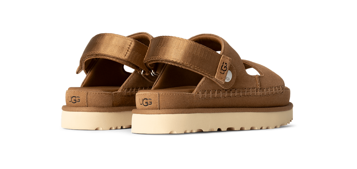 UGG® Goldenstar Glide Women Sandal Brown 1167399-CHE