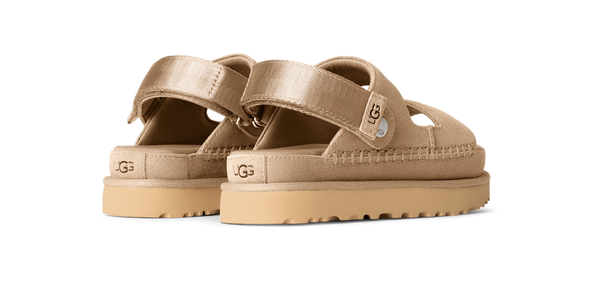 UGG® Goldenstar Glide Women Sandal Tan 1167399-SAN