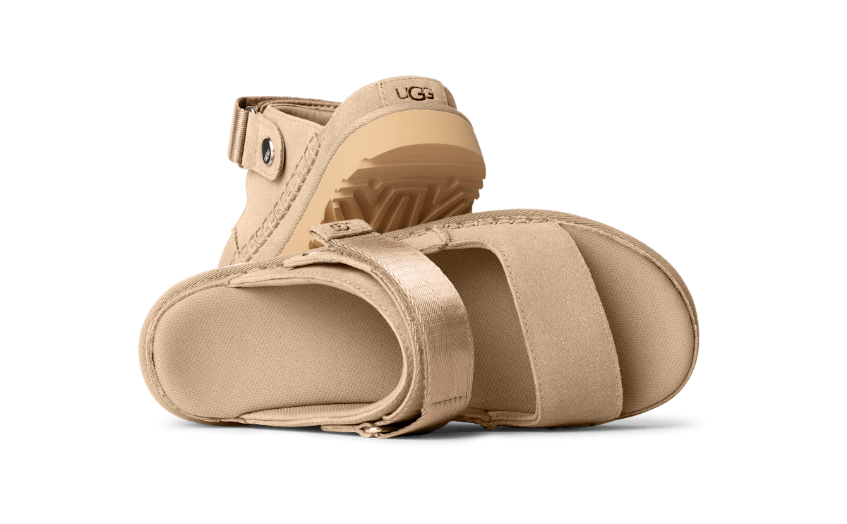 UGG® Goldenstar Glide Women Sandal Tan 1167399-SAN