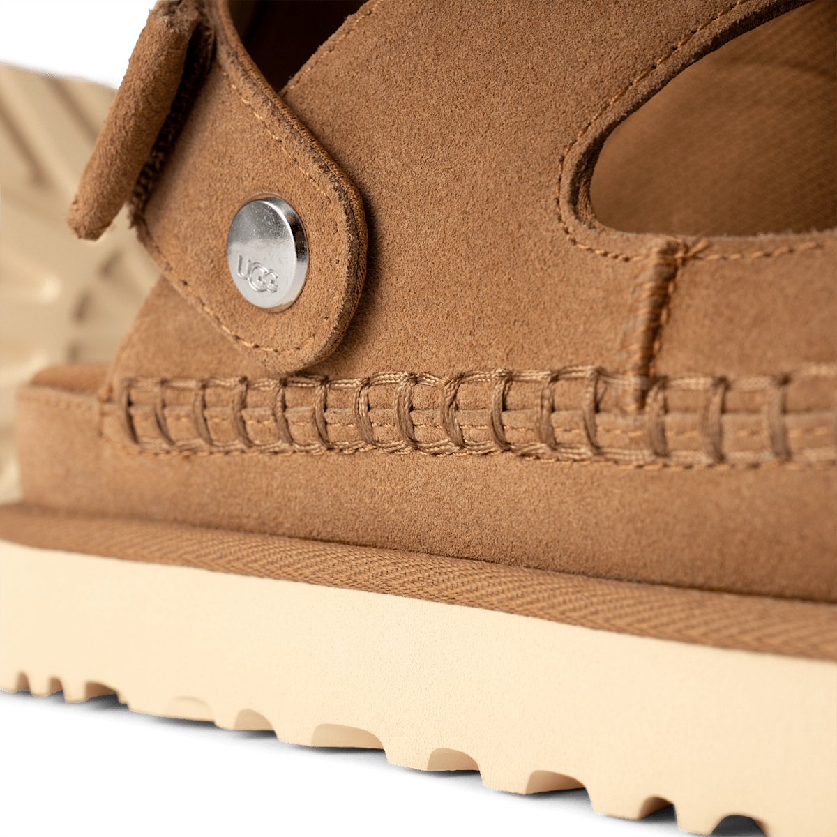 UGG® Goldenstar Glide Women Sandal Brown 1167399-CHE