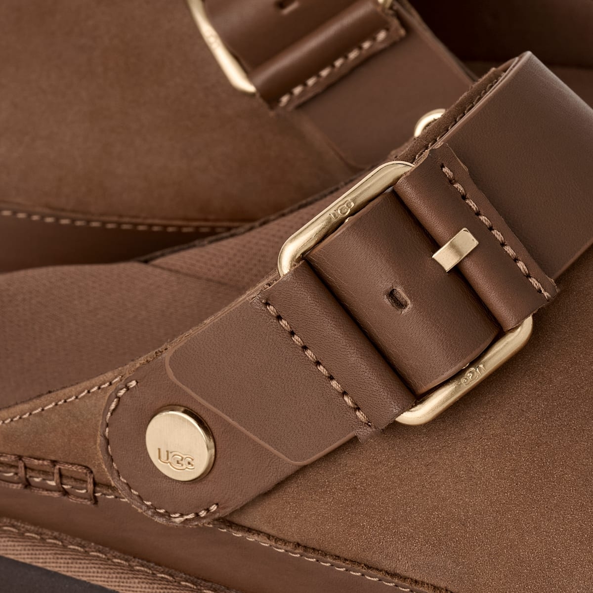 UGG® Goldenstar Villa Clog 'Dark Chestnut' 1169590-DKC