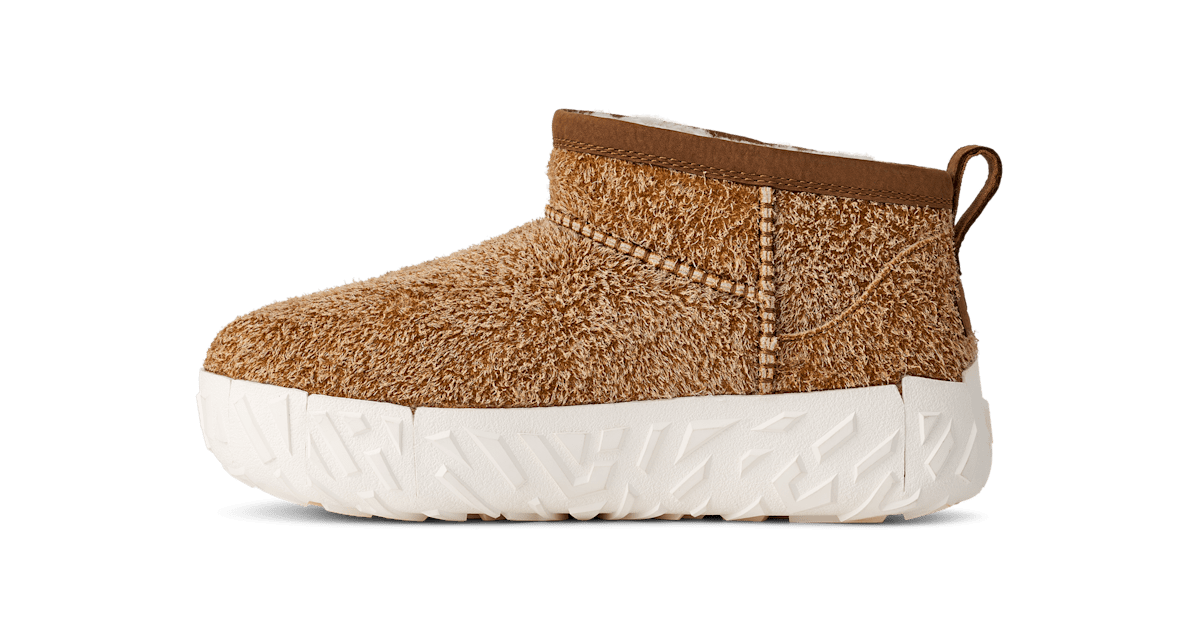 UGG® Classic Ultra Mini Wrap Tech Boot Brown 1171115-CHE