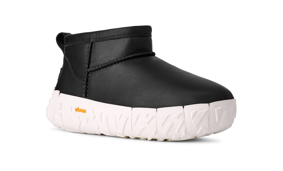 UGG® Classic Ultra Mini Wrap Tech Noir Boot Black/Jasmine 1171215-BKJ