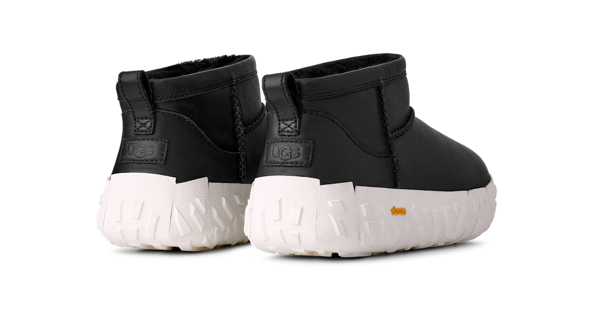 UGG® Classic Ultra Mini Wrap Tech Noir Boot Black/Jasmine 1171215-BKJ