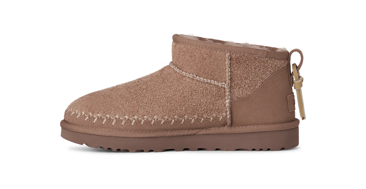 UGG® Classic Ultra Mini Biarritz Boot Rocky Oak 1171538-RYK