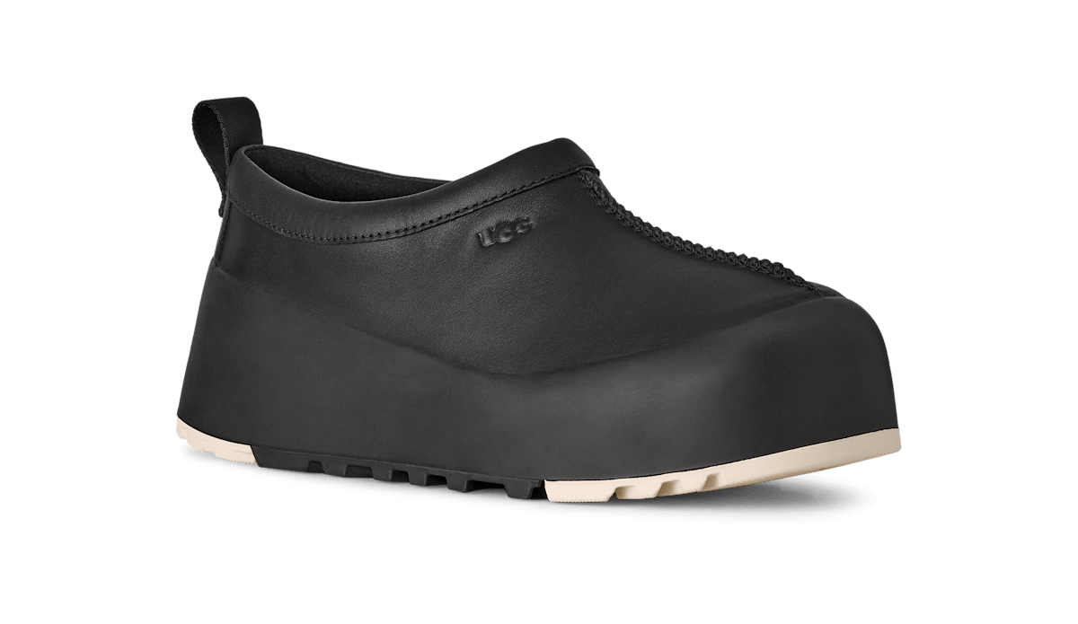 UGG® Tasman Leather StreetScape Black/Jasmine 1174012-BKJ