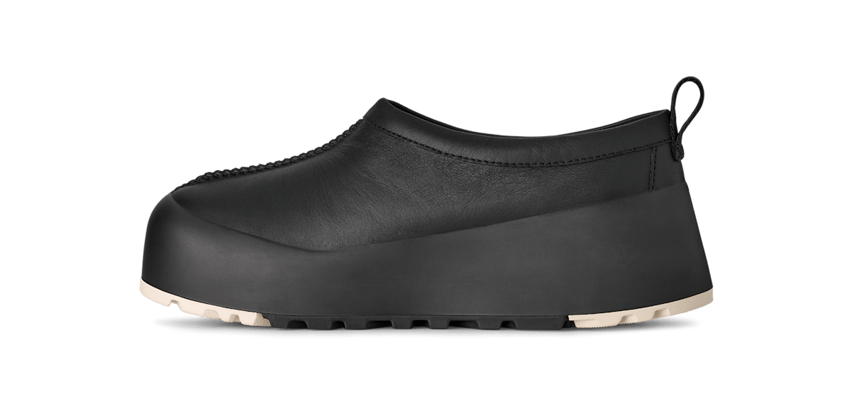 UGG® Tasman Leather StreetScape Black/Jasmine 1174012-BKJ