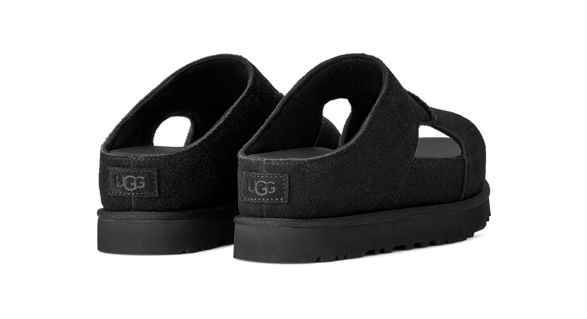 UGG® Goldenstar Hi Cutout Slide Sandal Black 1175132-BLK