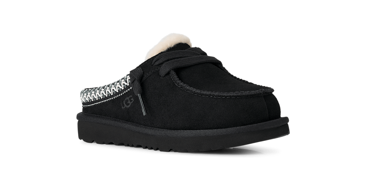 UGG® Tasman Mule 'Black' 1175213K-BLK