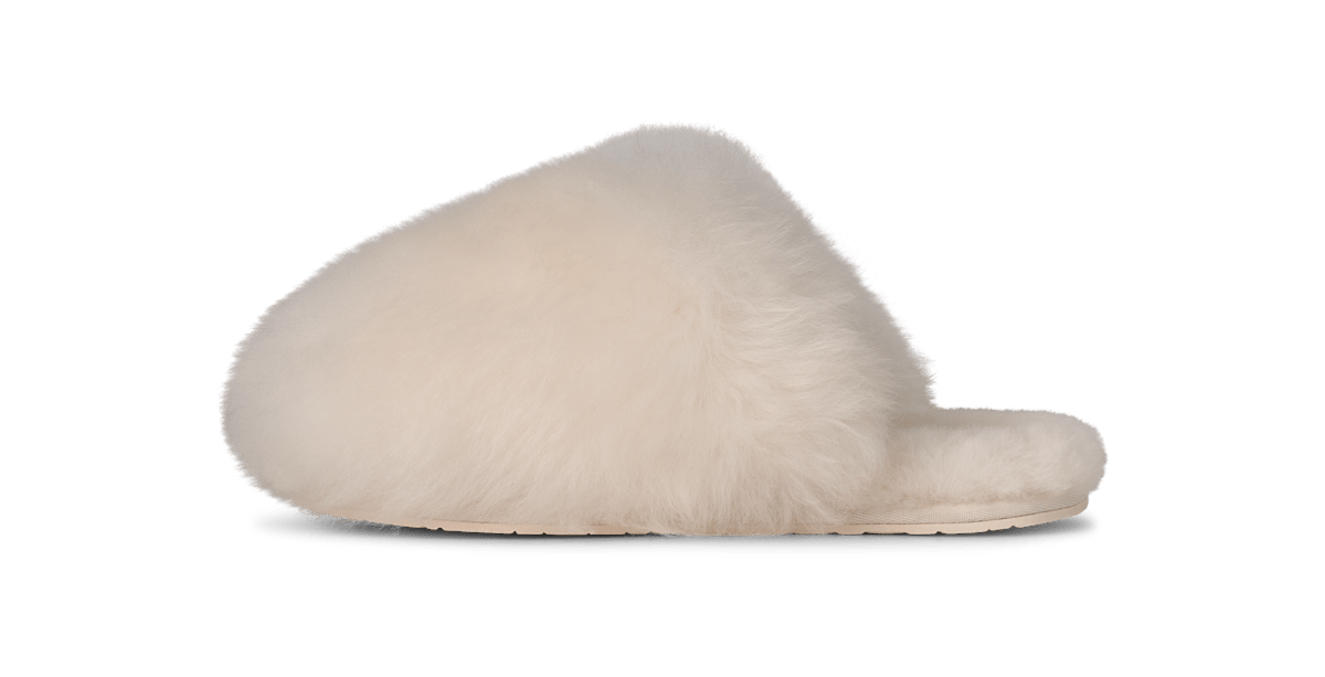 UGG® Scuffette Chalet Slipper White 1176030-WHT