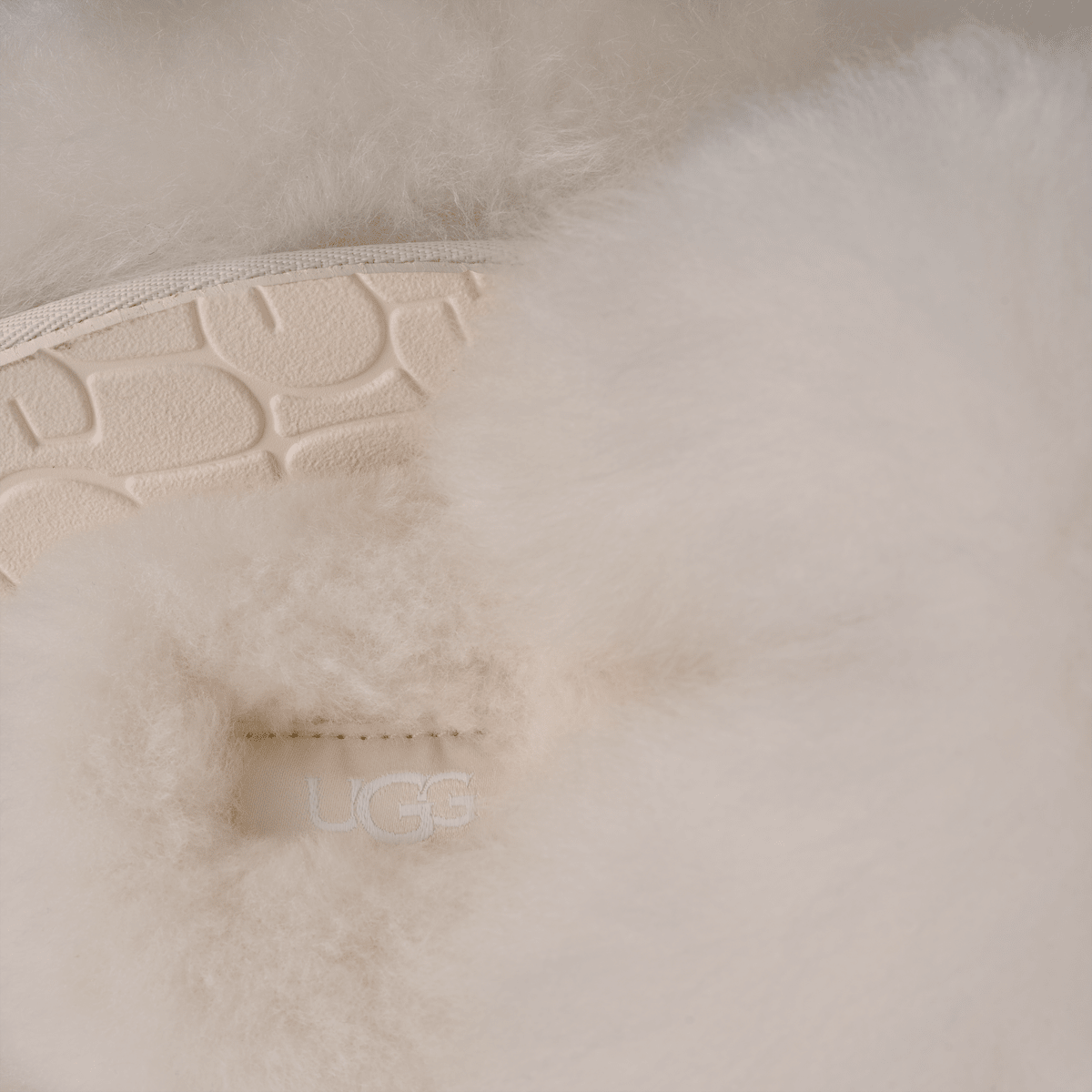 UGG® Scuffette Chalet Slipper White 1176030-WHT