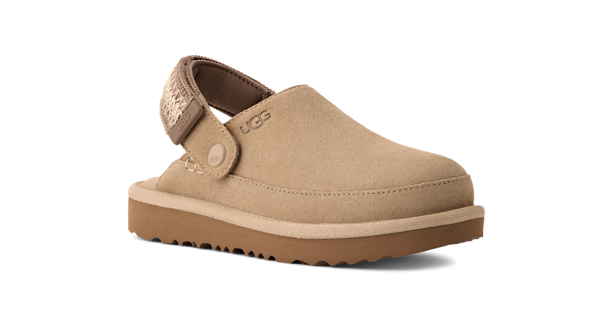 UGG® Goldenstar UGG braid Clog 'Mustard Seed' 1177711K-MDSD