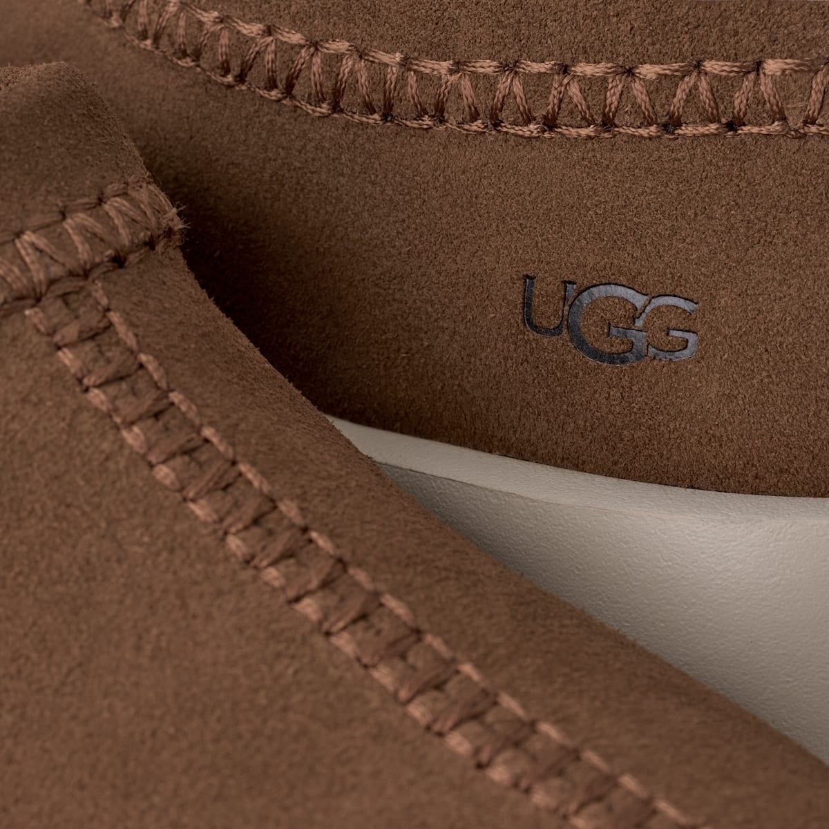 UGG® Tasman Unlined Suede 'Dark Chestnut' 1177510-DKC