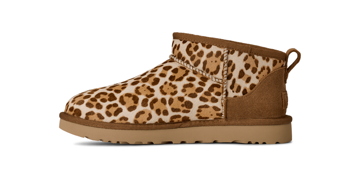 UGG® Classic Ultra Mini Plains Boot Felicity Leopard Jasmine 1178110-FDJ