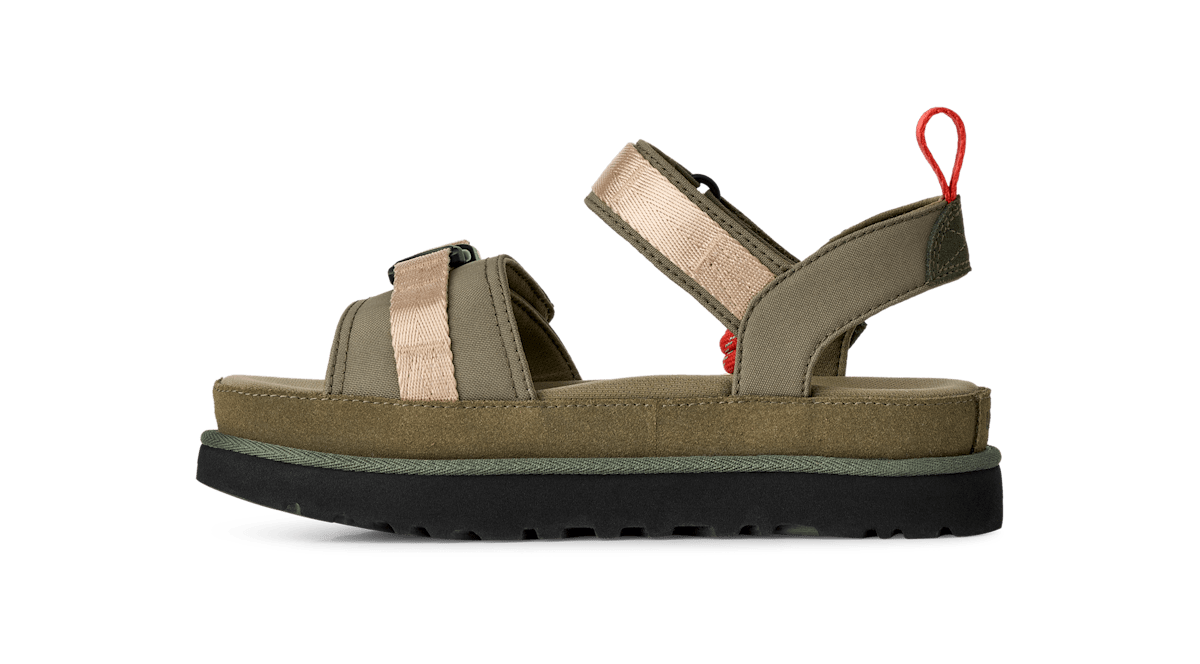 UGG® Goldenstar Wildwood Sandal Green 1180070-BTOL