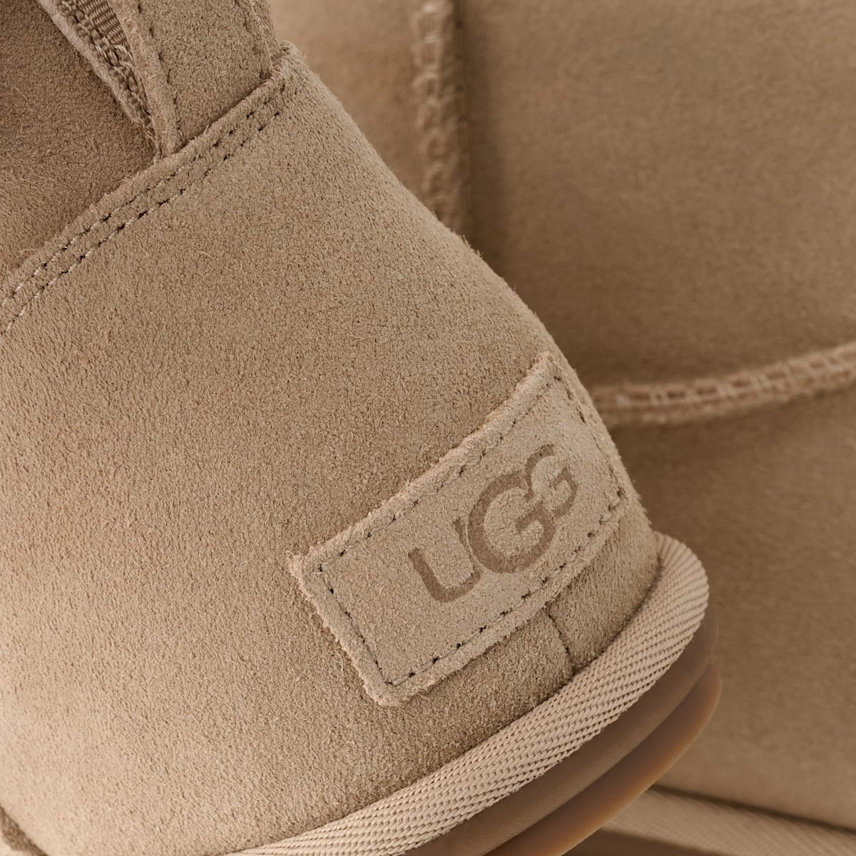 UGG® Classic Mini Deconstructed Women Tan 1179832-SAN