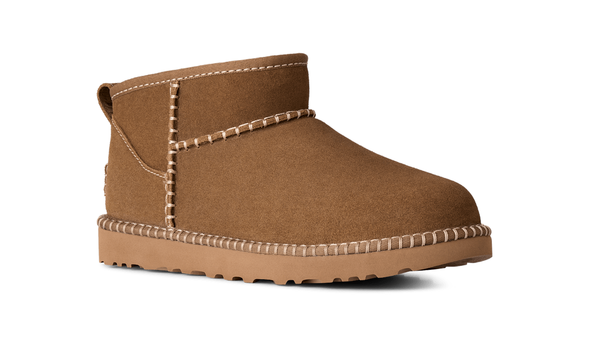 UGG® Classic Ultra Mini Botanic Boot Brown 1180626-LBNZ