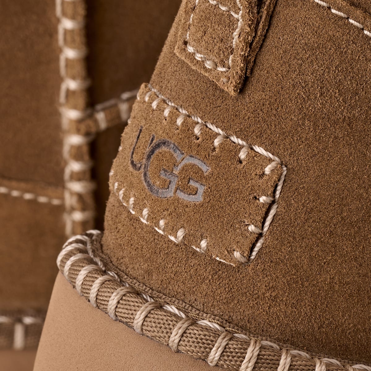UGG® Classic Ultra Mini Botanic Boot Brown 1180626-LBNZ