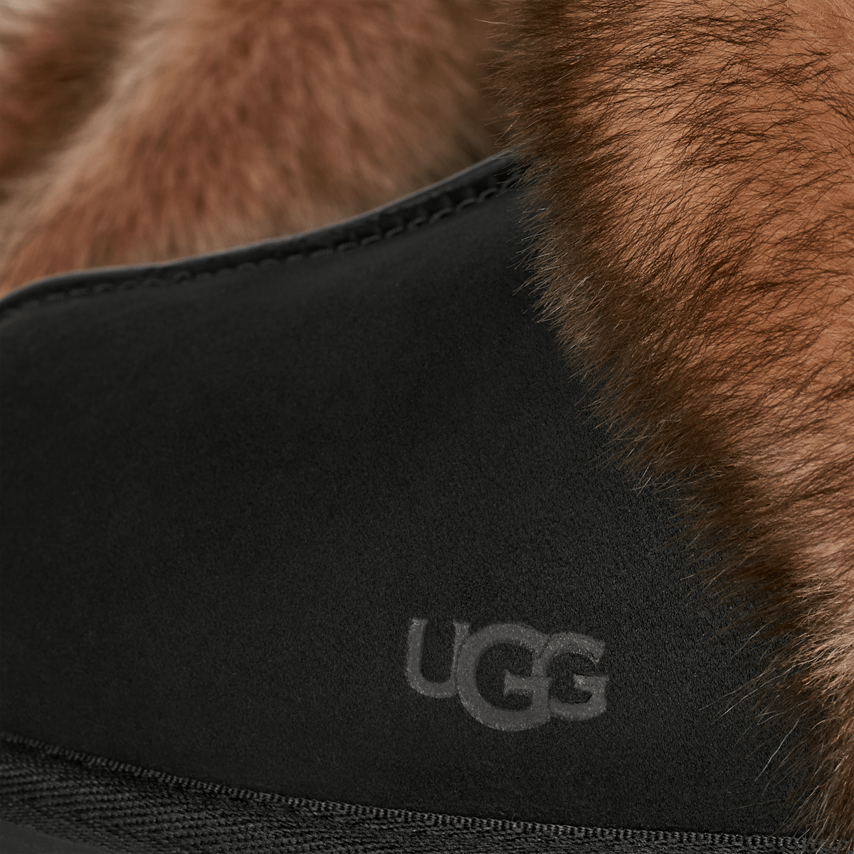UGG® Scuffette Nubuck Slipper 'Black' 1183330-BLK