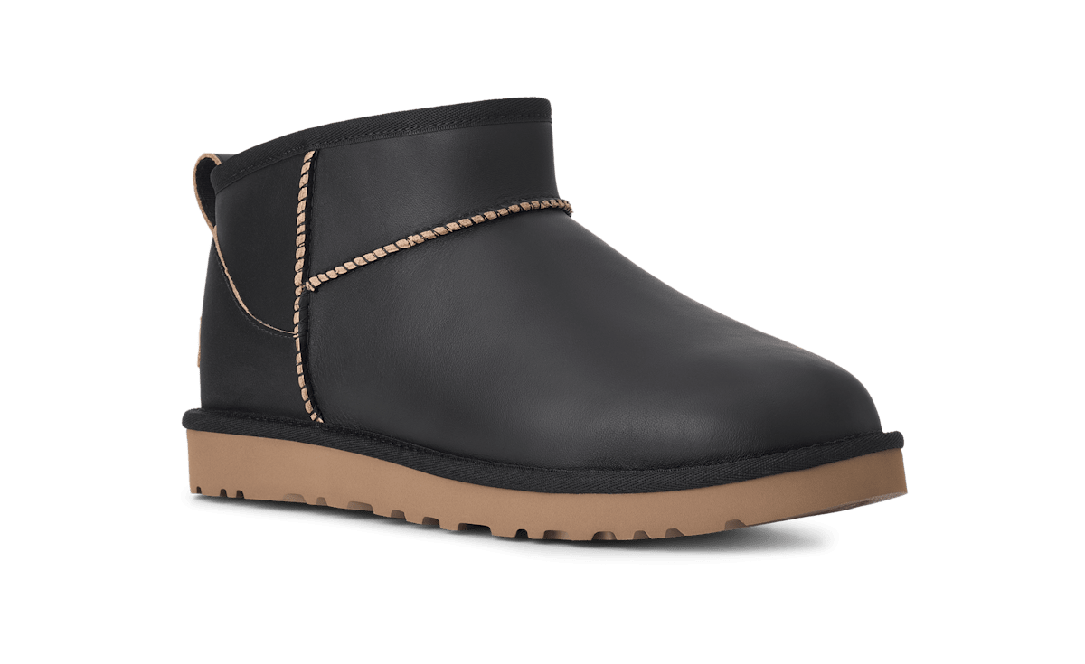 UGG® Classic Ultra Mini Contrast Boot 'Black & Amphora' 1183372-BKMP