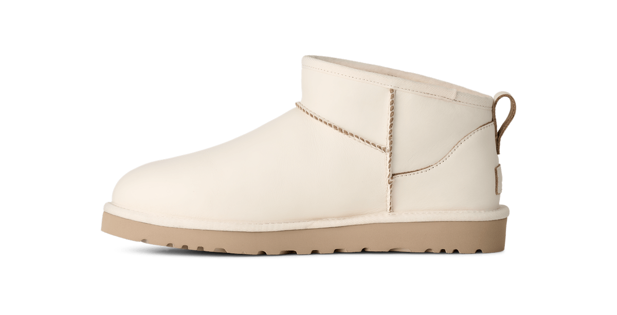 UGG® Classic Ultra Mini Contrast Boot 'Jasmine & White Pepper' 1183372-JNW