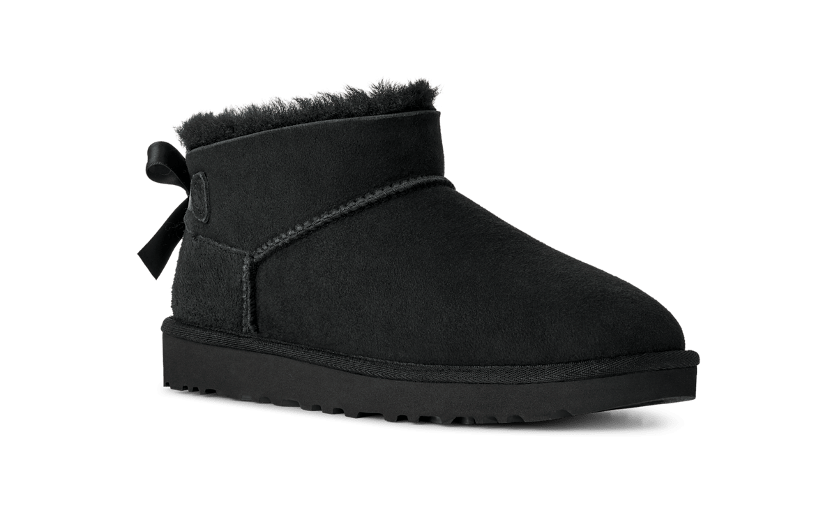 UGG® Ultra Mini Bailey Bow Boot 'Black' 1185491-BLK
