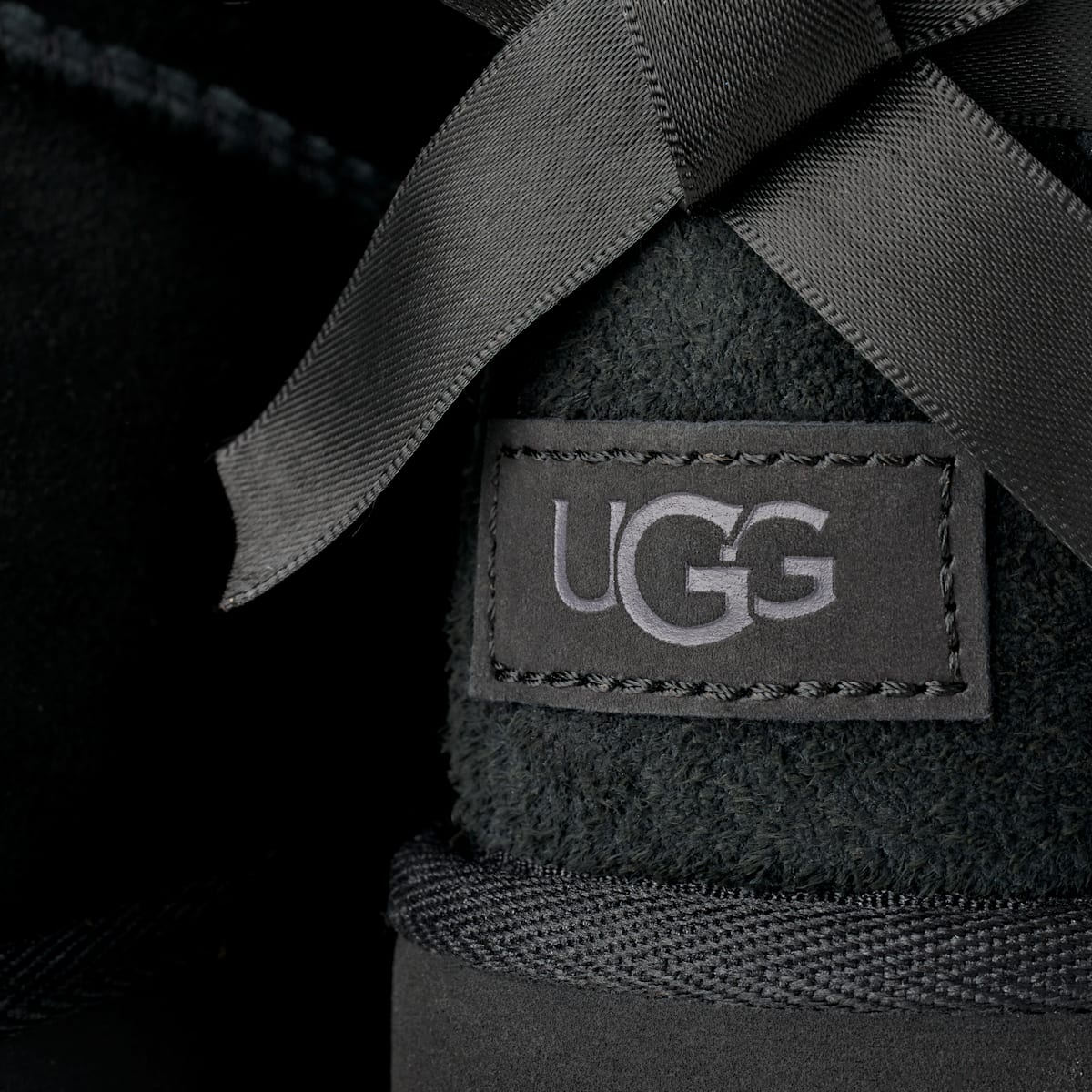 UGG® Ultra Mini Bailey Bow Boot 'Black' 1185491-BLK