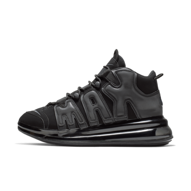 Nike Air More Uptempo 720 'Triple Black' BQ7668-001