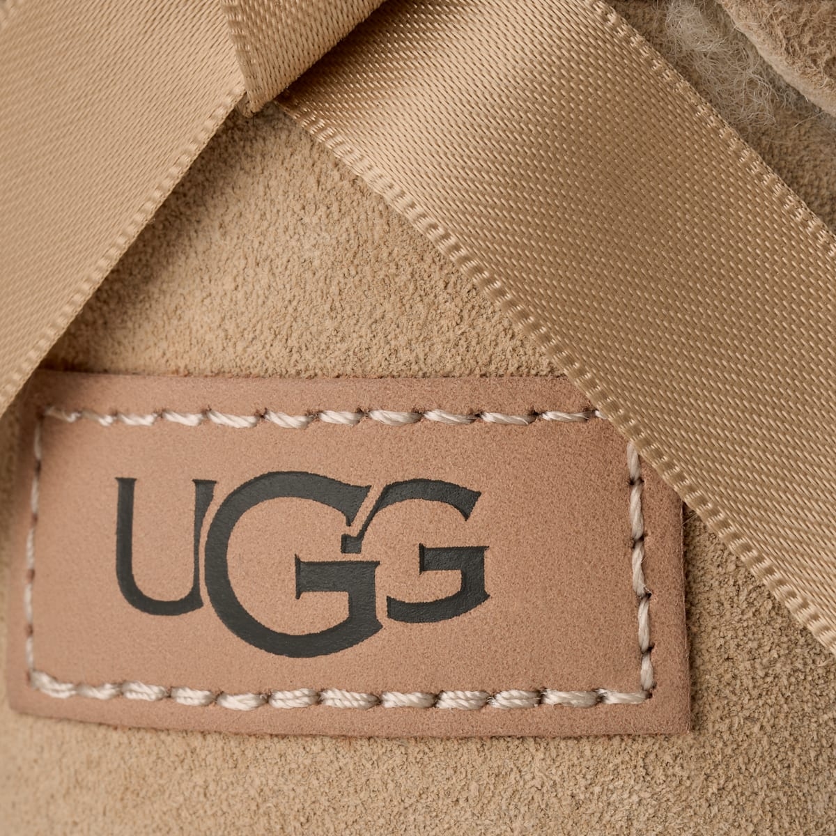 UGG® Ultra Mini Bailey Bow Boot 'Sand' 1185491-SAN