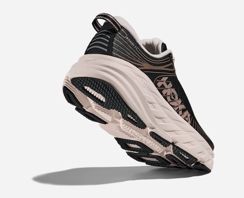 HOKA Bondi 7 Road Running Black 1110519-BCKRS