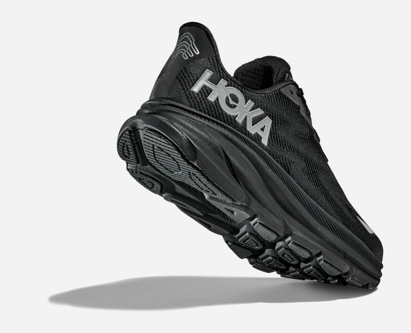 HOKA ONE ONE Women's W Clifton 9 GTX in Black 1141490F-BBLC