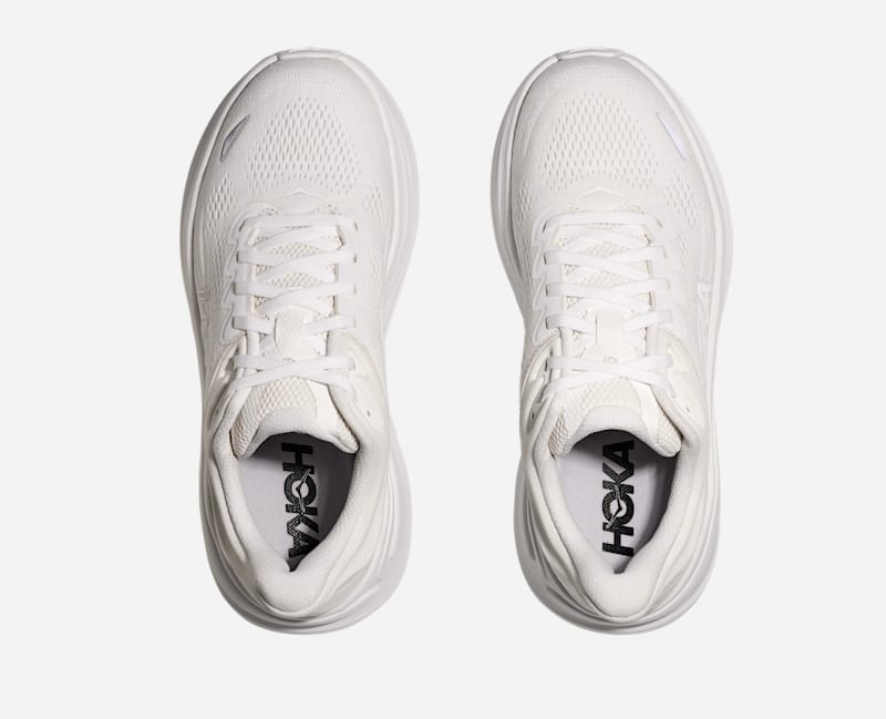 Hoka One One Bondi 9 Triple White (Women's) 1162012-WWH