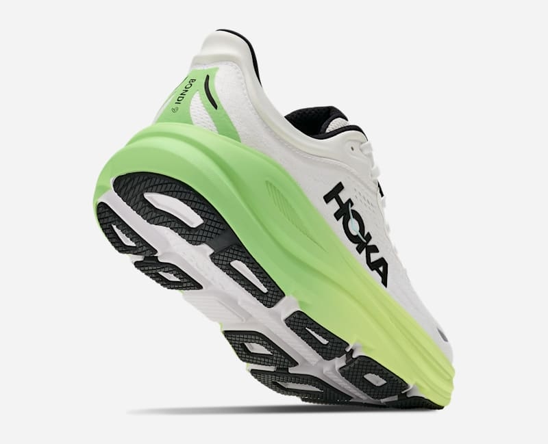 HOKA Bondi 9 Road Running White 1162012-WTTR