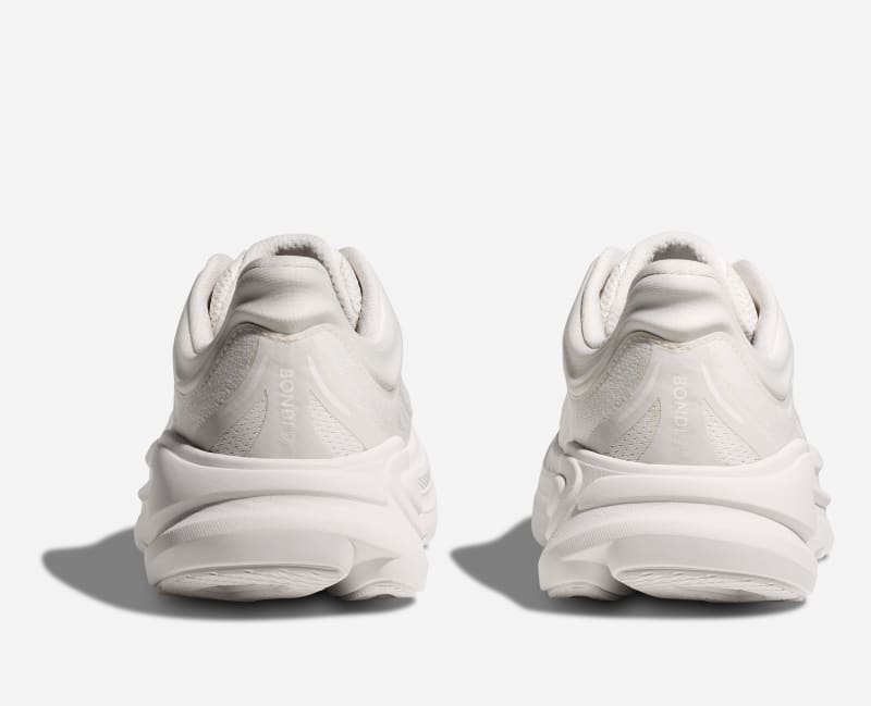 Hoka One One Bondi 9 Triple White (Women's) 1162012-WWH