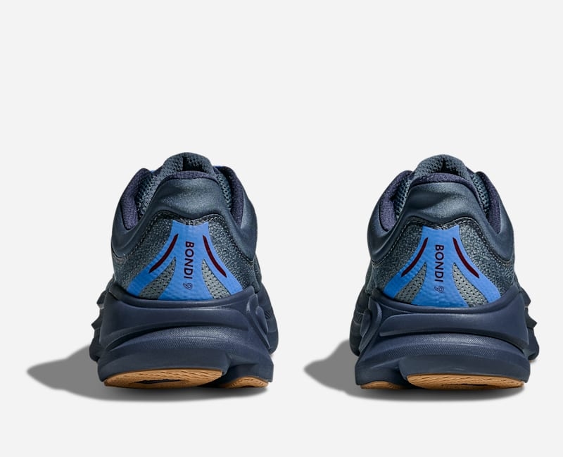 HOKA Bondi 9 Road Running Faded Navy 1162013-FDNV