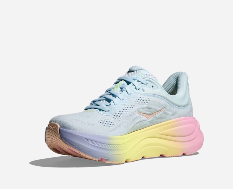 HOKA Bondi 9 Road Running Glimmering Blue 1162014-GNGB