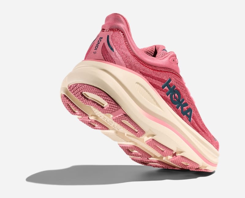 HOKA Bondi 9 Road Running Lingonberry 1162014-LYC
