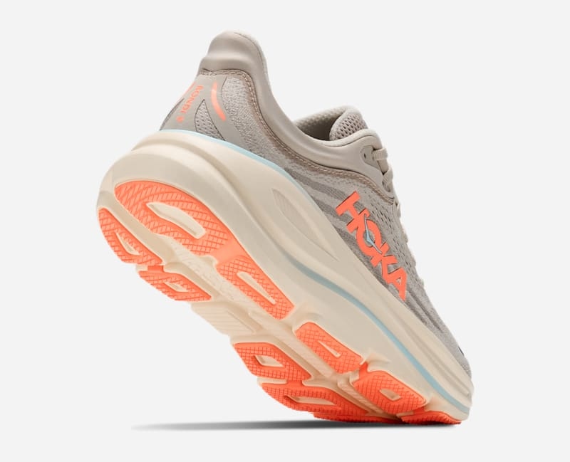HOKA Bondi 9 River Rock Grey 1162014-RRYM