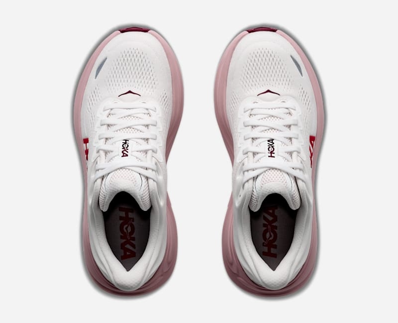 HOKA Bondi 9 Road Running White 1162014-WKP