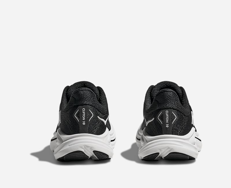 HOKA Kid's Clifton 10 Road Running Black 1168860-BWHT