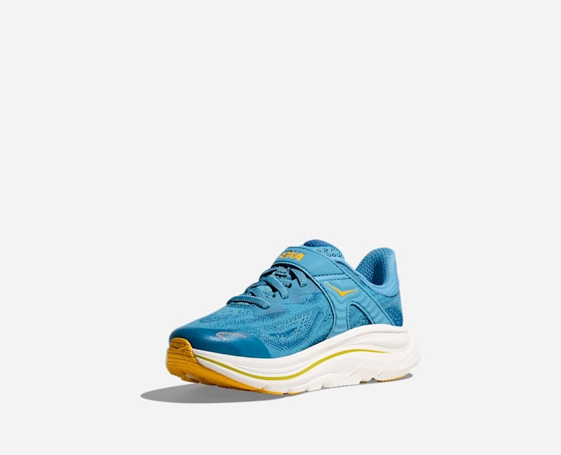 HOKA Kid's Clifton 10 Road Running Alpine Blue 1168873-ALF