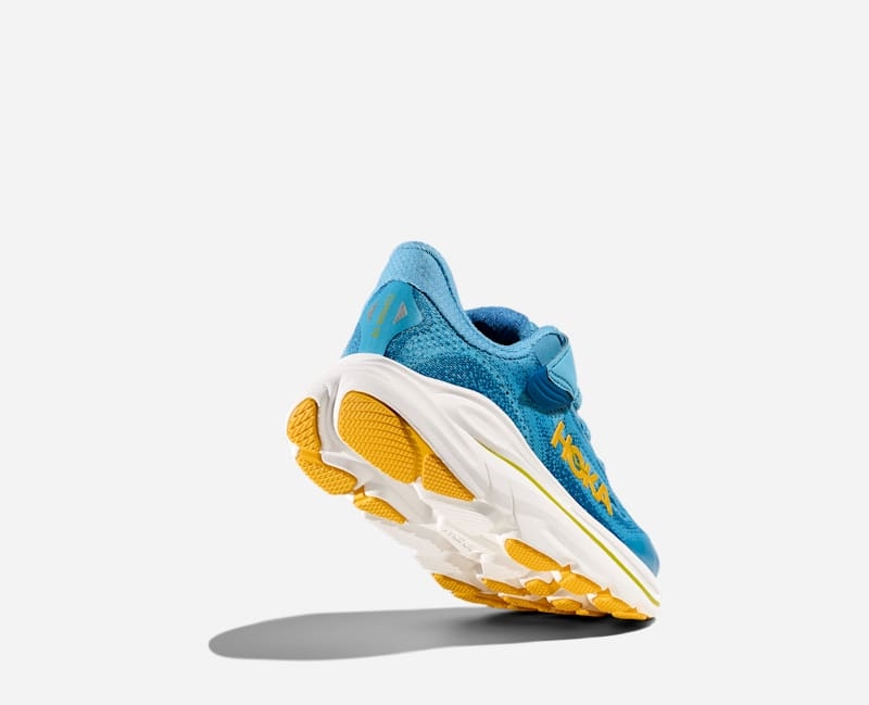HOKA Kid's Clifton 10 Road Running Alpine Blue 1168873-ALF