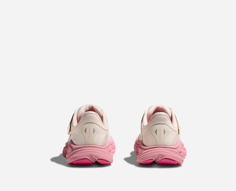 HOKA Kid's Clifton 10 Road Running Rose Cream 1168873-RMD
