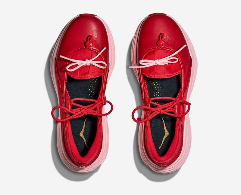 HOKA Bondi Mary Jane Lifestyle Cerise 1171546-CRSRS