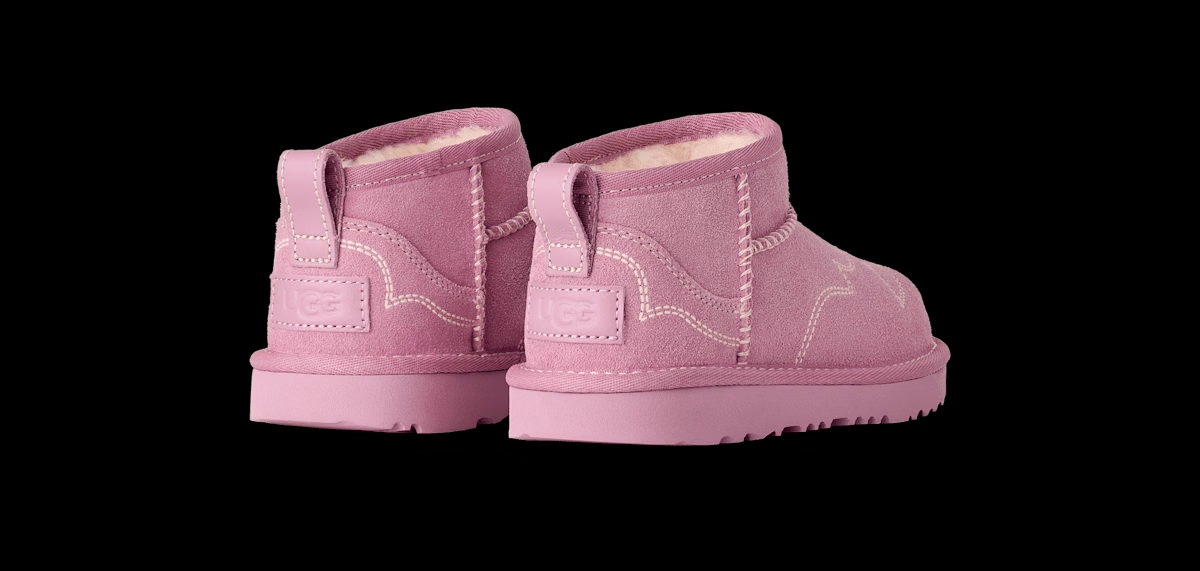 UGG® Classic Ultra Mini Western Boot 'Dusty Orchid' 1184371K-DYR