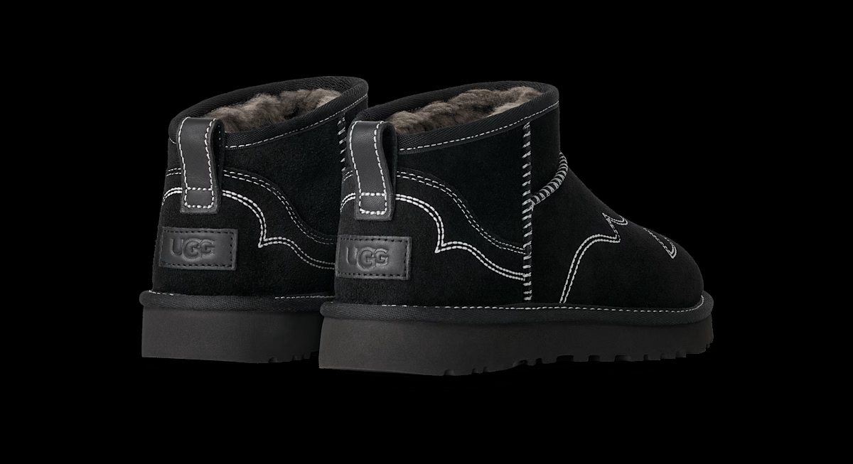 UGG® Classic Ultra Mini Western Boot 'Black' 1180628-BLK