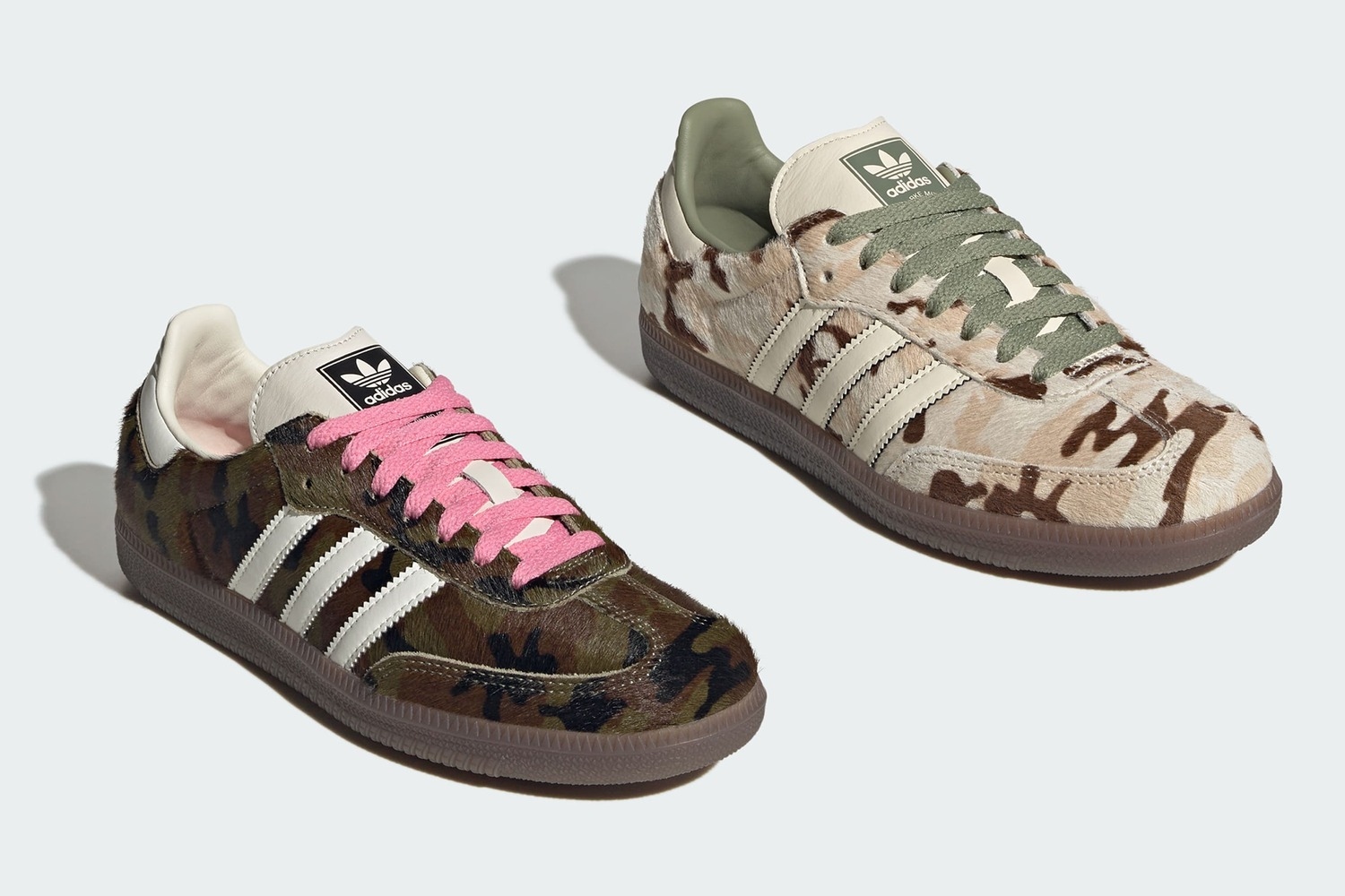 adidas gibt dem Samba ein Camo-Pony-Hair-Finish